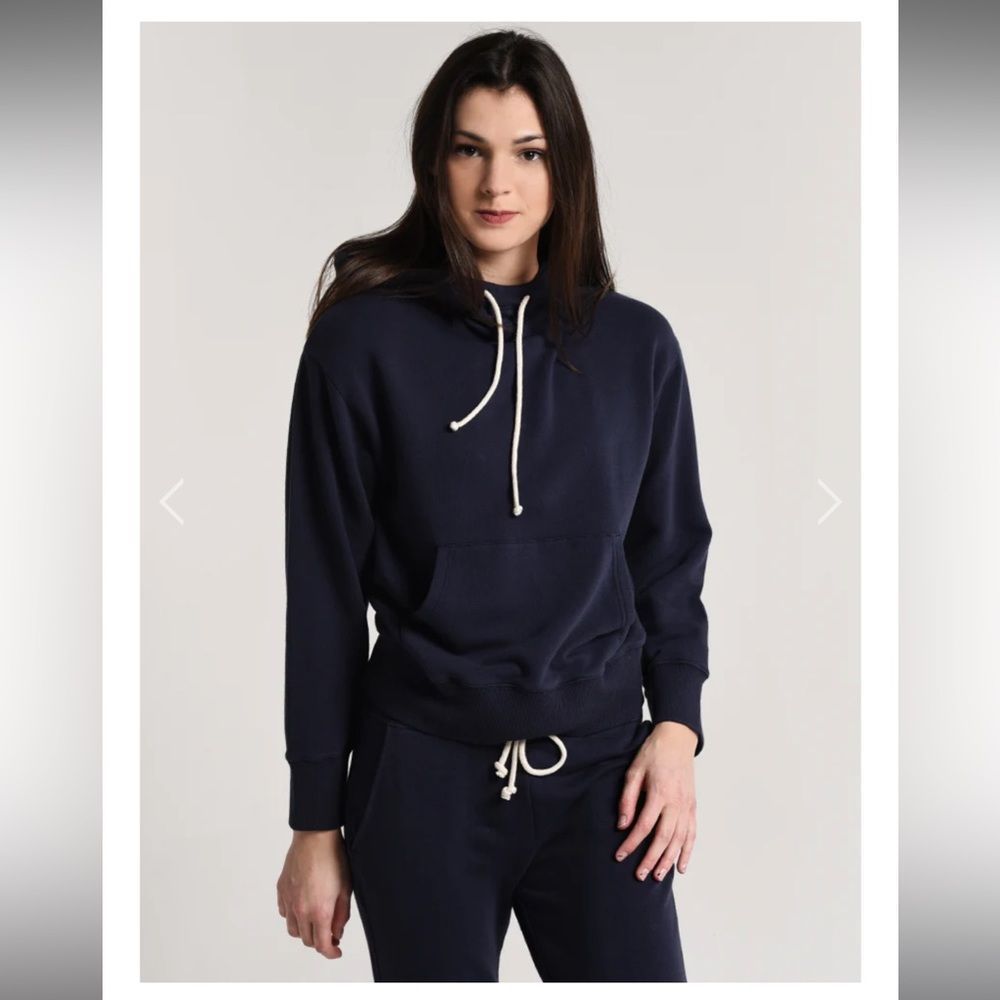 Vince | STRETCH-COTTON HOODIE